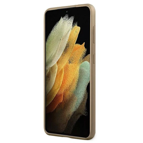 Etui Guess GUHCS21SGF4GGR Samsung Galaxy S21 szary/grey hardcase 4G Charms Collection