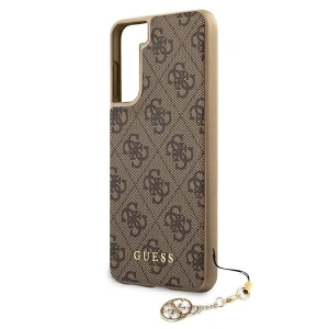 Wholesale Guess GUHCS21SGF4GBR Samsung Galaxy S21 brown hardcase 4G Charms Collection - GUE975BR - {ean13} - Hurt