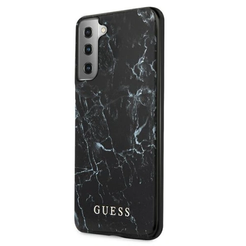 Etui Guess GUHCS21SPCUMABK Samsung Galaxy S21 czarny/black hardcase Marble