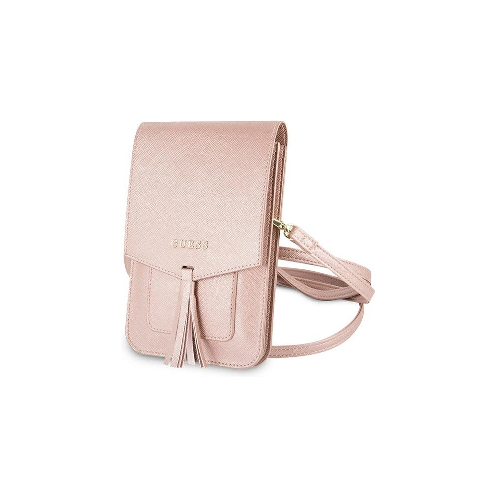 Hurtownia GSM - Torebka Guess GUWBSSAPI różowy/pink Saffiano - GUE979PNK - {ean13} - Hurt