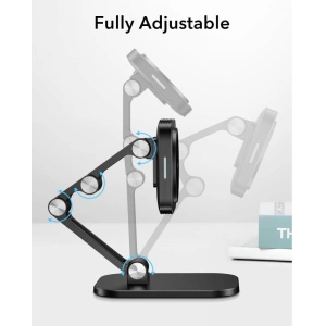 Hurtownia GSM - Uchwyt z ładowarką bezprzewodową ESR Halolock Magnetic MagSafe Adjustable Wireless Charger Stand Black - ESR308BLK - {ean13} - Hurt