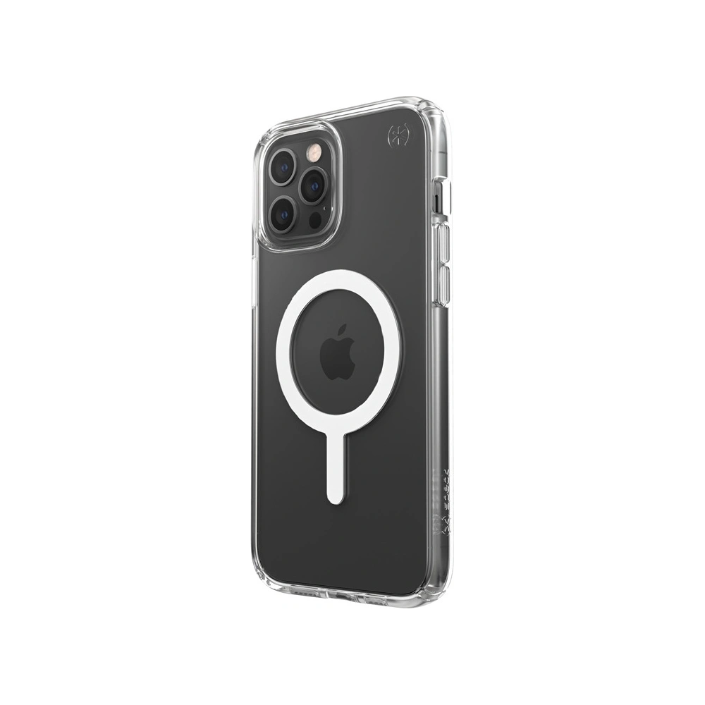Hurtownia GSM - Etui Speck Presidio Perfect Clear + MagSafe Apple iPhone 12 Pro Max s povrchovou úpravou MICROBAN (Čiré) - SPK229CL - {ean13} - Hurt