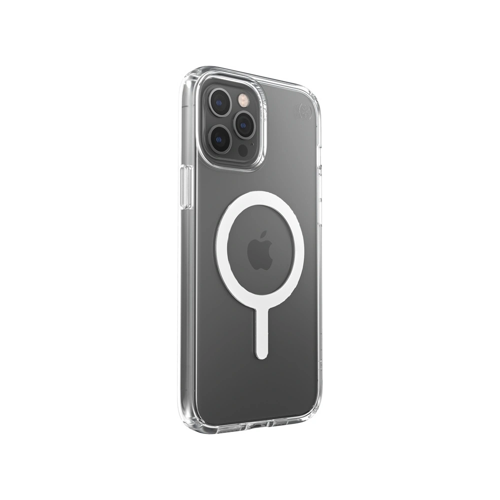 Hurtownia GSM - Etui Speck Presidio Perfect Clear + MagSafe Apple iPhone 12 Pro Max s povrchovou úpravou MICROBAN (Čiré) - SPK229CL - {ean13} - Hurt