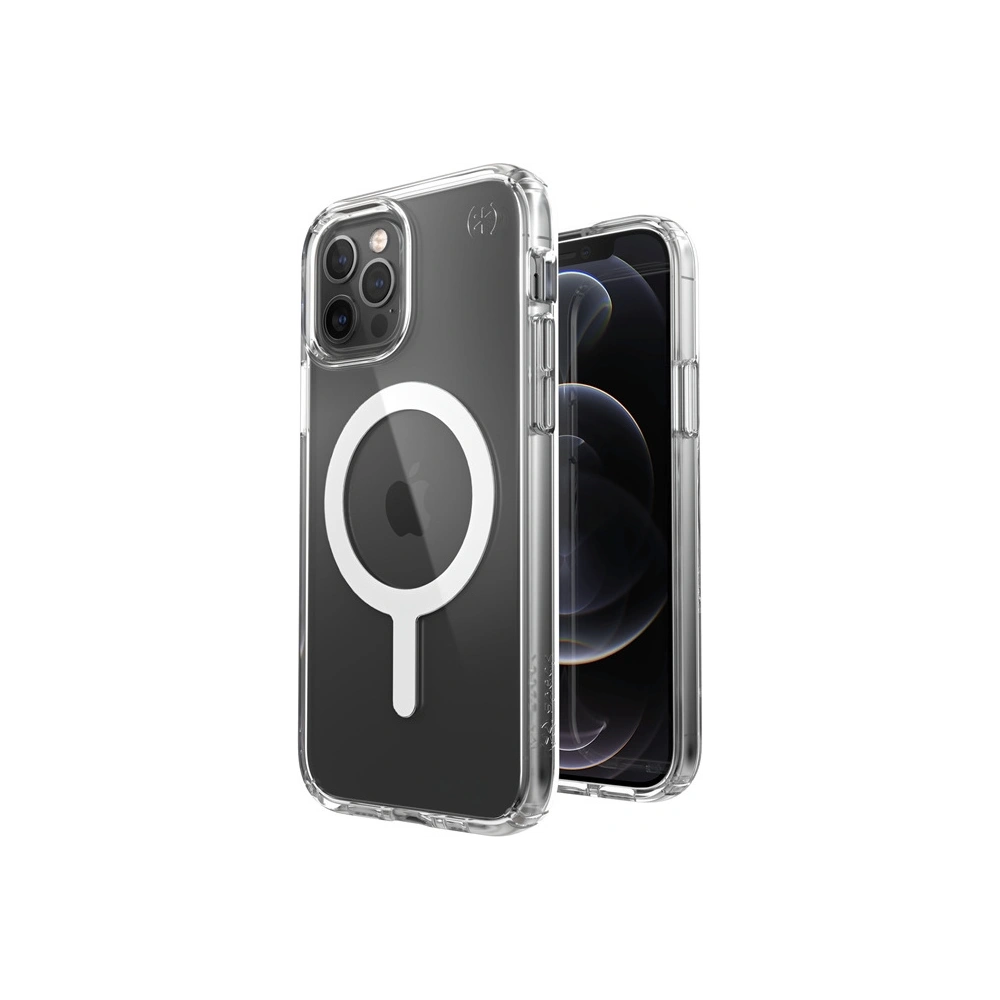Hurtownia GSM - Etui Speck Presidio Perfect Clear + Magsafe Apple iPhone 12/12 Pro z powłoką MICROBAN (Clear) - SPK231CL - {ean13} - Hurt