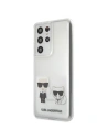 Wholesale Karl Lagerfeld KLHCS21LCKTR Samsung Galaxy S21 Ultra hardcase Transparent Karl & Choupette - KLD478CL - {ean13} - Hurt