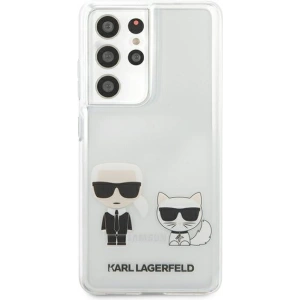 Hurtownia GSM - Etui Karl Lagerfeld KLHCS21LCKTR Samsung Galaxy S21 Ultra hardcase Transparent Karl & Choupette - KLD478CL - {ean13} - Hurt