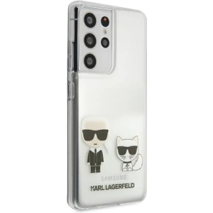 Hurtownia GSM - Etui Karl Lagerfeld KLHCS21LCKTR Samsung Galaxy S21 Ultra hardcase Transparent Karl & Choupette - KLD478CL - {ean13} - Hurt