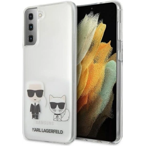 Hurtownia GSM - Etui Karl Lagerfeld KLHCS21SCKTR Samsung Galaxy S21 hardcase Transparent Karl & Choupette - KLD480CL - {ean13} - Hurt
