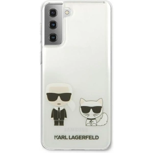 Hurtownia GSM - Etui Karl Lagerfeld KLHCS21MCKTR Samsung Galaxy S21+ Plus hardcase Transparent Karl & Choupette - KLD479CL - {ean13} - Hurt