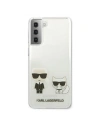 Hurtownia GSM - Etui Karl Lagerfeld KLHCS21MCKTR Samsung Galaxy S21+ Plus hardcase Transparent Karl & Choupette - KLD479CL - {ean13} - Hurt