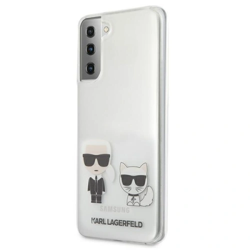 Etui Karl Lagerfeld KLHCS21SCKTR Samsung Galaxy S21 hardcase Transparent Karl & Choupette