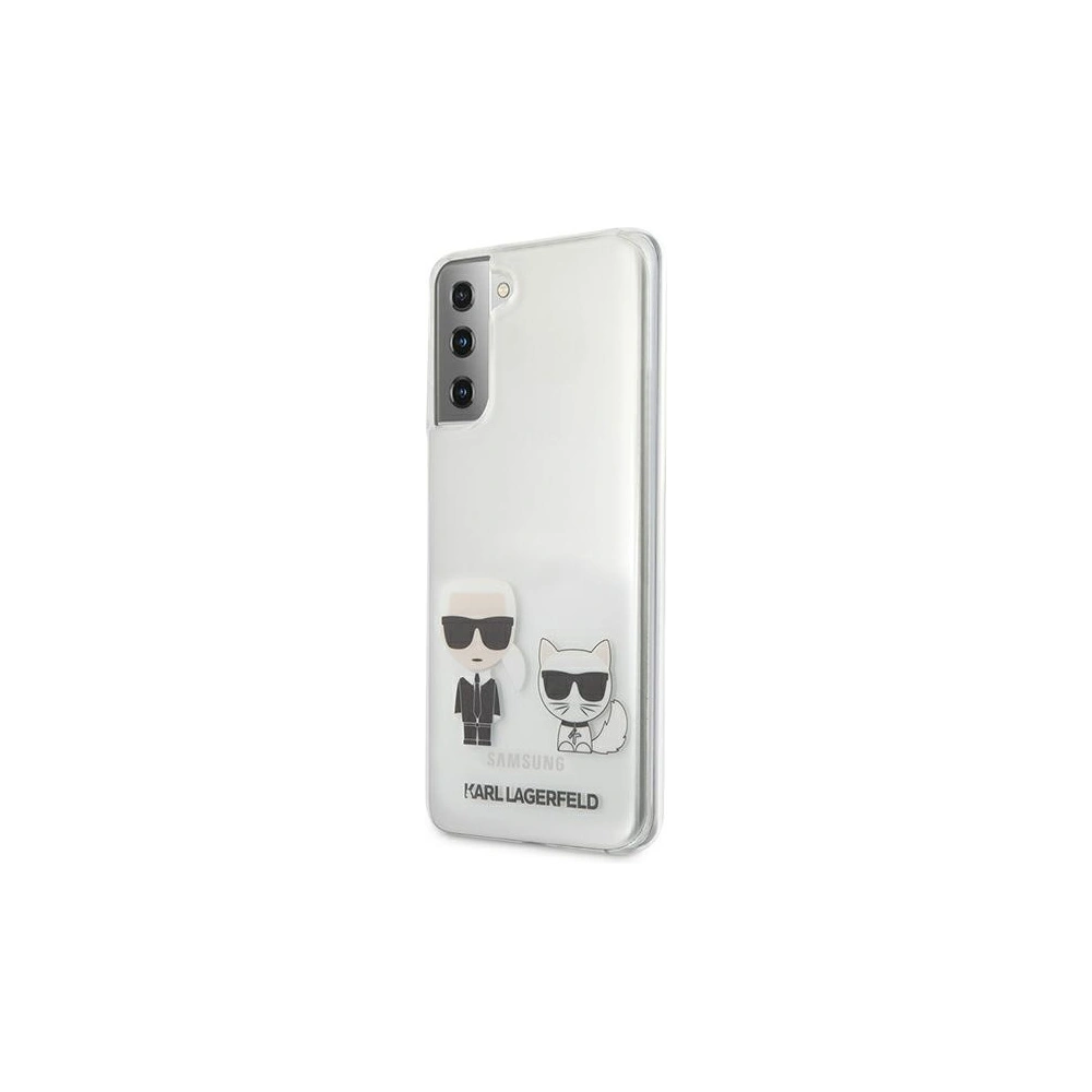Wholesale Karl Lagerfeld KLHCS21SCKTR Samsung Galaxy S21 hardcase Transparent Karl & Choupette - KLD480CL - {ean13} - Hurt