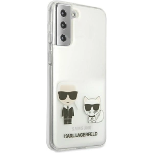 Hurtownia GSM - Etui Karl Lagerfeld KLHCS21MCKTR Samsung Galaxy S21+ Plus hardcase Transparent Karl & Choupette - KLD479CL - {ean13} - Hurt