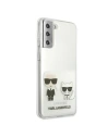 Hurtownia GSM - Etui Karl Lagerfeld KLHCS21MCKTR Samsung Galaxy S21+ Plus hardcase Transparent Karl & Choupette - KLD479CL - {ean13} - Hurt