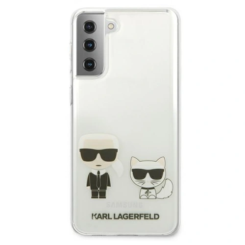 Etui Karl Lagerfeld KLHCS21SCKTR Samsung Galaxy S21 hardcase Transparent Karl & Choupette