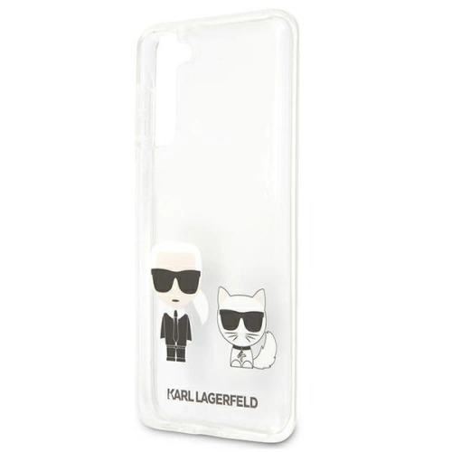 Etui Karl Lagerfeld KLHCS21MCKTR Samsung Galaxy S21+ Plus hardcase Transparent Karl & Choupette