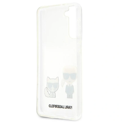 Etui Karl Lagerfeld KLHCS21MCKTR Samsung Galaxy S21+ Plus hardcase Transparent Karl & Choupette