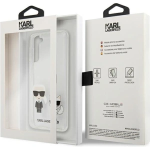 Hurtownia GSM - Etui Karl Lagerfeld KLHCS21MCKTR Samsung Galaxy S21+ Plus hardcase Transparent Karl & Choupette - KLD479CL - {ean13} - Hurt
