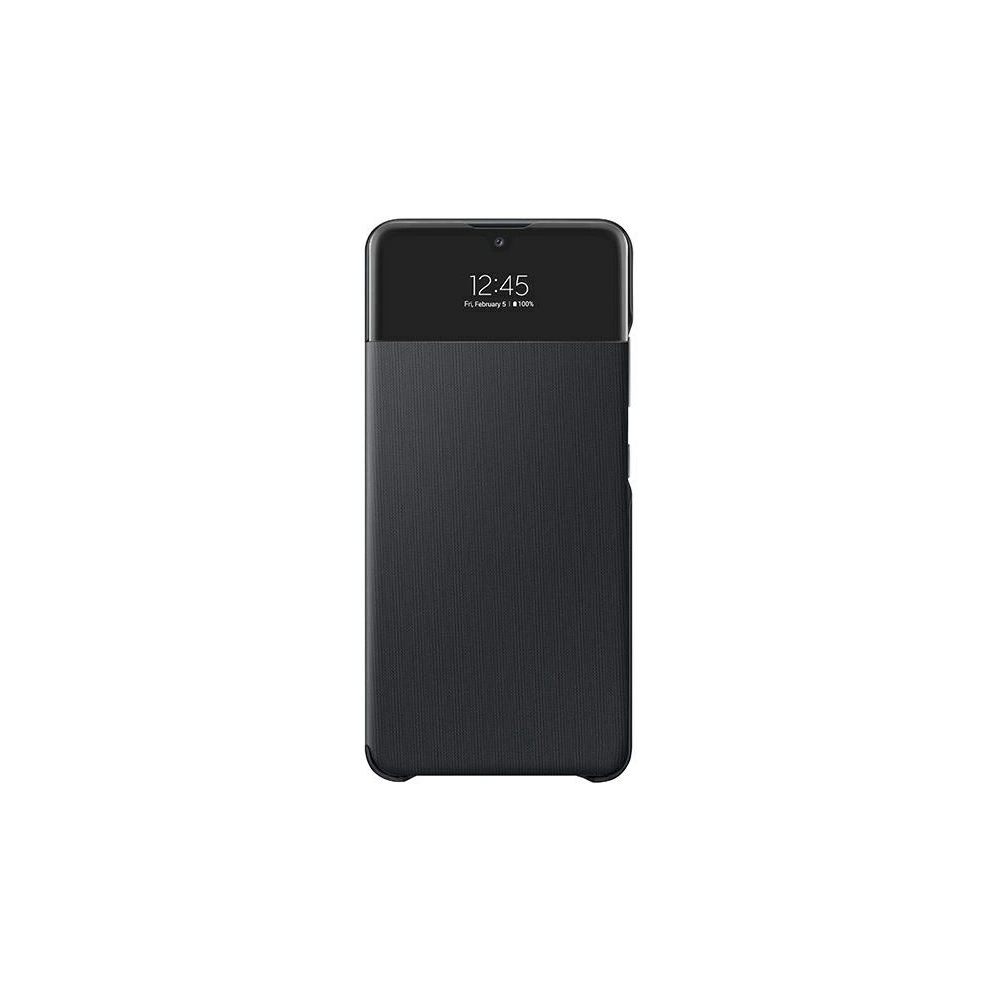 Wholesale Samsung Galaxy A32 4G EF-EA325PB black S View Wallet Cover - SMG402BLK - {ean13} - Hurt
