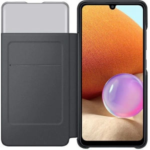 Hurtownia GSM - Etui Samsung Galaxy A32 LTE EF-EA325PB czarny/black S View Wallet Cover - SMG402BLK - {ean13} - Hurt