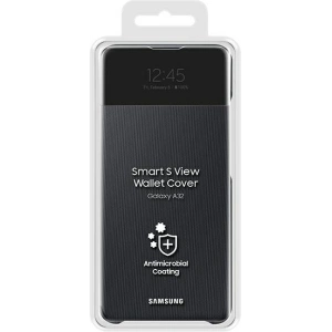 Hurtownia GSM - Etui Samsung Galaxy A32 LTE EF-EA325PB czarny/black S View Wallet Cover - SMG402BLK - {ean13} - Hurt