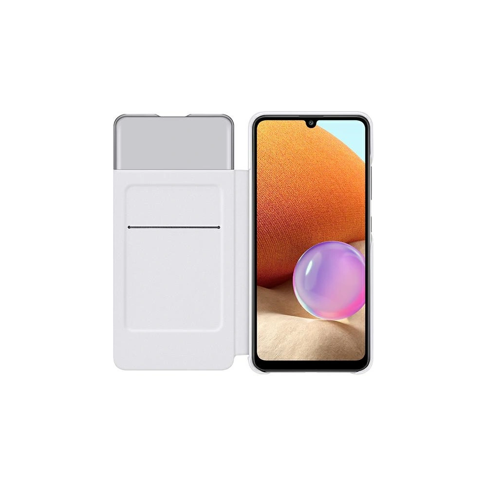 Hurtownia GSM - Etui Samsung Galaxy A32 LTE EF-EA325PW bílý/white S View Wallet Cover - SMG403WHT - {ean13} - Hurt