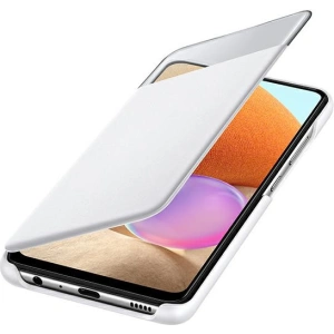 Hurtownia GSM - Etui Samsung Galaxy A32 LTE EF-EA325PW biały/white S View Wallet Cover - SMG403WHT - {ean13} - Hurt
