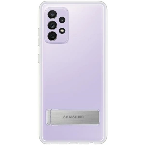 Wholesale Samsung EF-JA725CT A72 A725 Transparent Clear Standing Cover - SMG404CL - {ean13} - Hurt