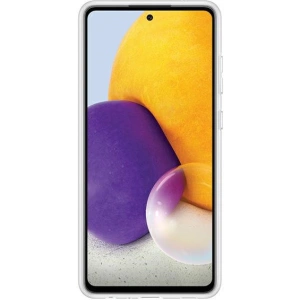 Wholesale Samsung EF-JA725CT A72 A725 Transparent Clear Standing Cover - SMG404CL - {ean13} - Hurt