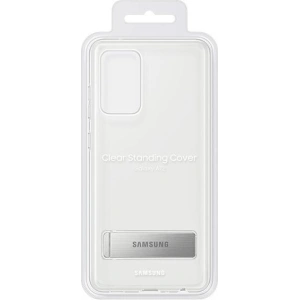 Wholesale Samsung EF-JA725CT A72 A725 Transparent Clear Standing Cover - SMG404CL - {ean13} - Hurt