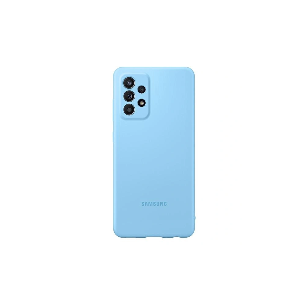 Hurtownia GSM - Etui Samsung Galaxy A52/A52s EF-PA525TL niebieski/blue Silicone Cover - SMG405BLU - {ean13} - Hurt