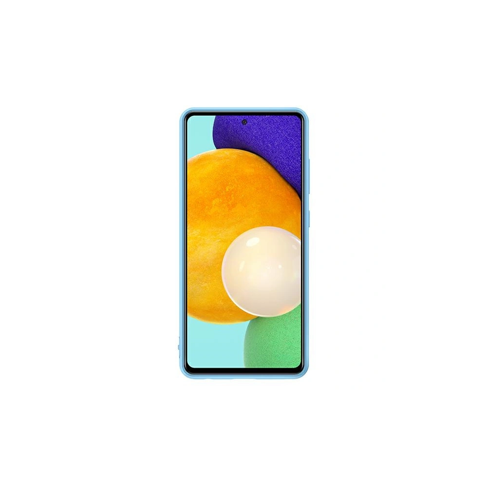 Hurtownia GSM - Etui Samsung Galaxy A52/A52s EF-PA525TL niebieski/blue Silicone Cover - SMG405BLU - {ean13} - Hurt
