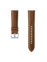 Pasek Samsung Galaxy Watch 22mm ET-SLR84LAEGEU Stitch Leather brązowy/brown