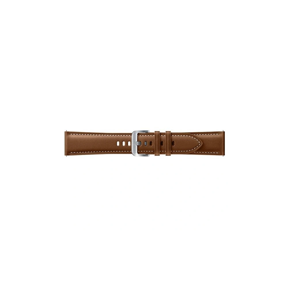 Hurtownia GSM - Pasek Samsung Galaxy Watch 22mm ET-SLR84LAEGEU Stitch Leather hnědý/brown - SMG415BR - {ean13} - Hurt