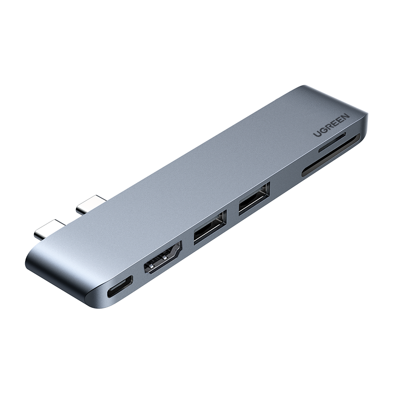 Hurtownia Ugreen - 6957303888566 - UGR961 - Adapter 6 w 2 UGREEN CM380 Hub USB-C Apple MacBook Air/Pro - B2B homescreen