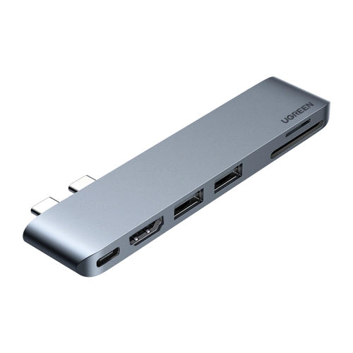 Adapter 6 w 2 UGREEN CM380 Hub USB-C Apple MacBook Air/Pro