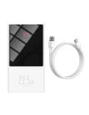Powerbank Baseus Super Mini, 10000mAh, USB + USB-C, SCP, QC 3.0, PD, 22.5W (biały)