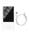 Powerbank Baseus Super Mini, 20000mAh, USB + USB-C, SCP, QC 3.0, PD, 22.5W (white)