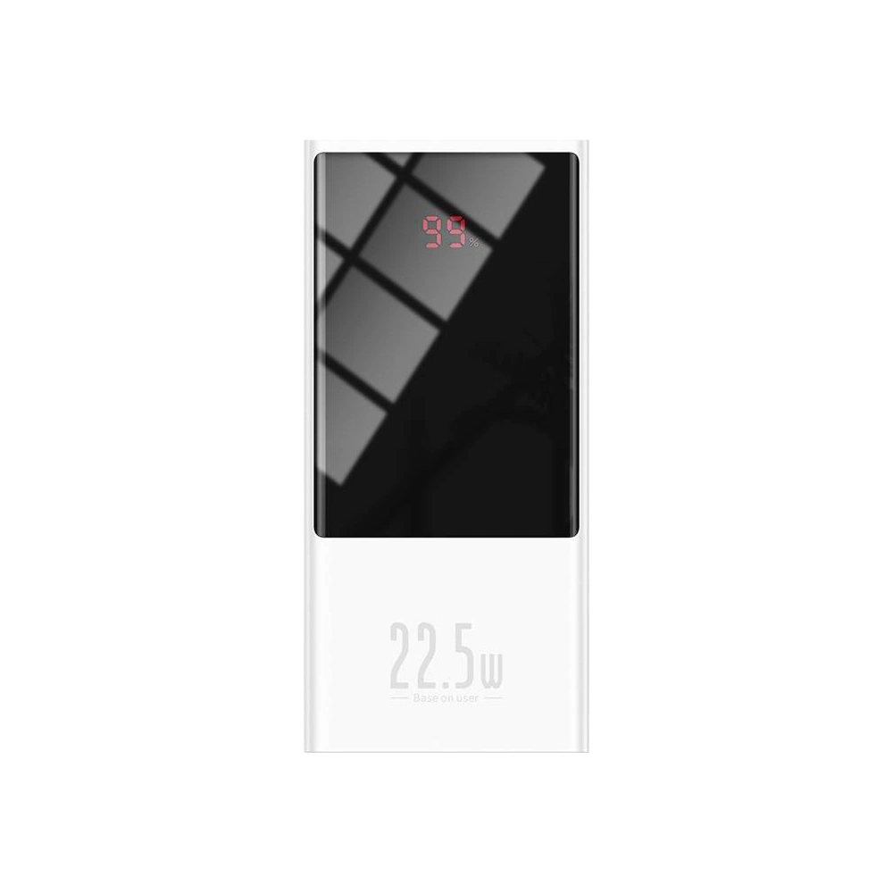 Hurtownia GSM - Powerbank Baseus Super Mini, 20000mAh, USB + USB-C, SCP, QC 3.0, PD, 22.5W (bílá) - BSU2678WHT - {ean13} - Hurt