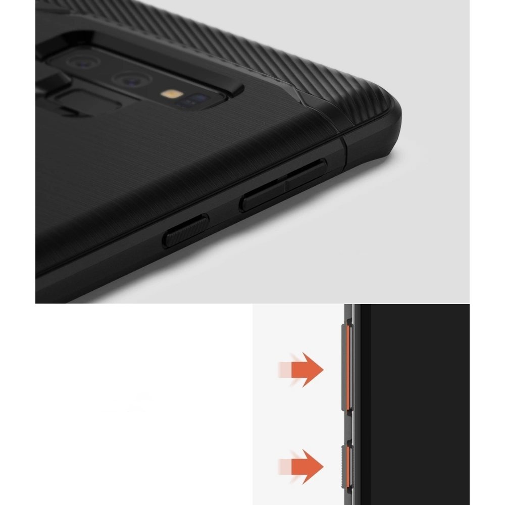 Hurtownia GSM - Etui Ringke Onyx Samsung Galaxy Note 9 Černé - RGK727BLK - {ean13} - Hurt