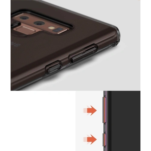 Etui Ringke Air Samsung Galaxy Note 9 Smoke Black