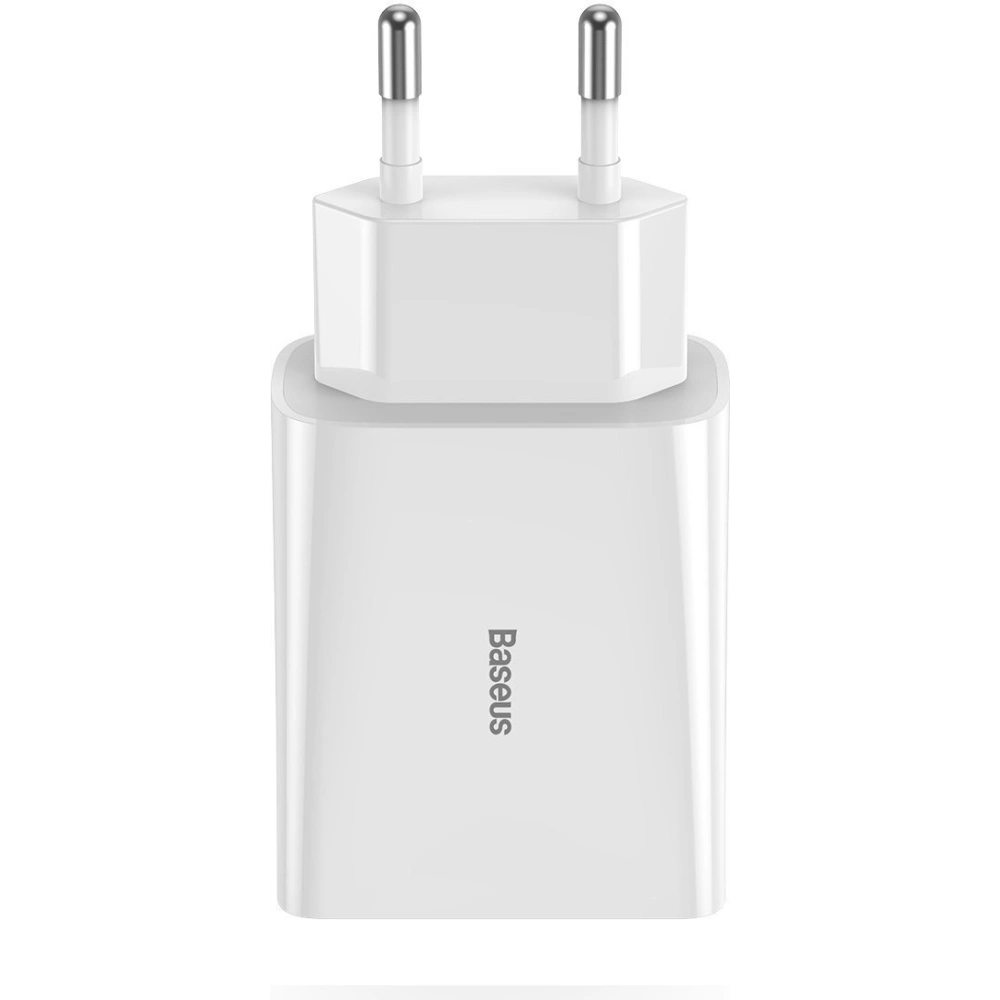 Wholesale Baseus Speed Mini Wall Charger 2xUSB QC 3.0 18W (white) - BSU1650WHT - {ean13} - Hurt