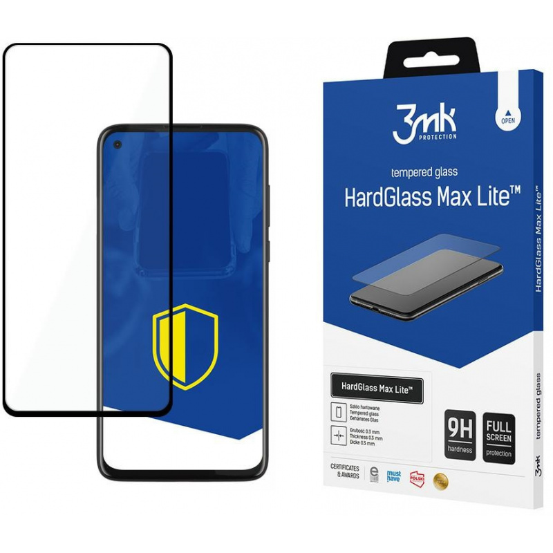 3MK Distributor - 5903108384612 - 3MK1657 - 3MK HardGlass Max Lite Motorola Moto G Power black - B2B homescreen