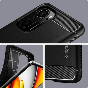 Hurtownia GSM - Etui Spigen Rugged Armor Xiaomi Mi 11i/POCO F3 Matte Black - SPN1609BLK - {ean13} - Hurt