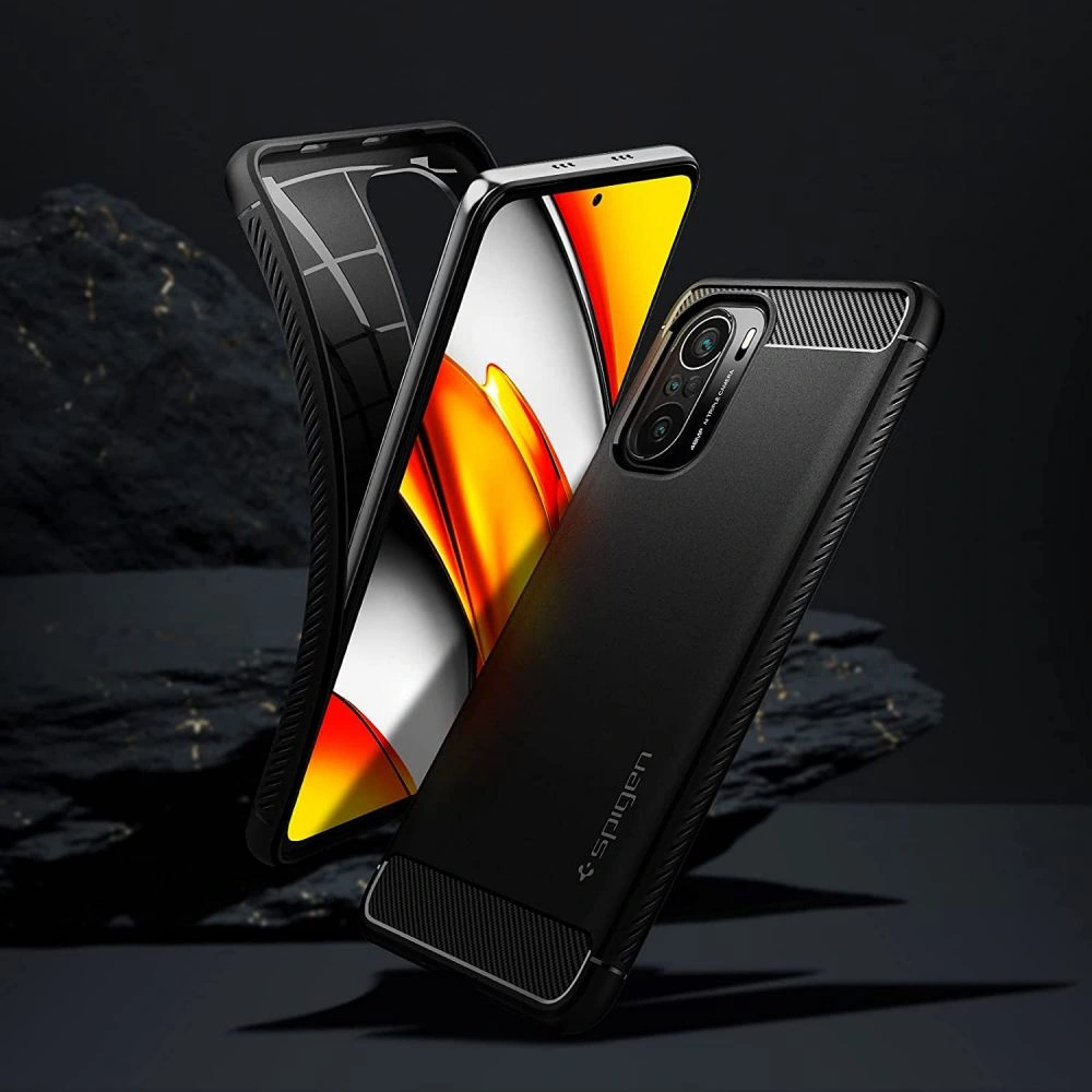 Hurtownia GSM - Etui Spigen Rugged Armor Xiaomi Mi 11i/POCO F3 matně černé - SPN1609BLK - {ean13} - Hurt