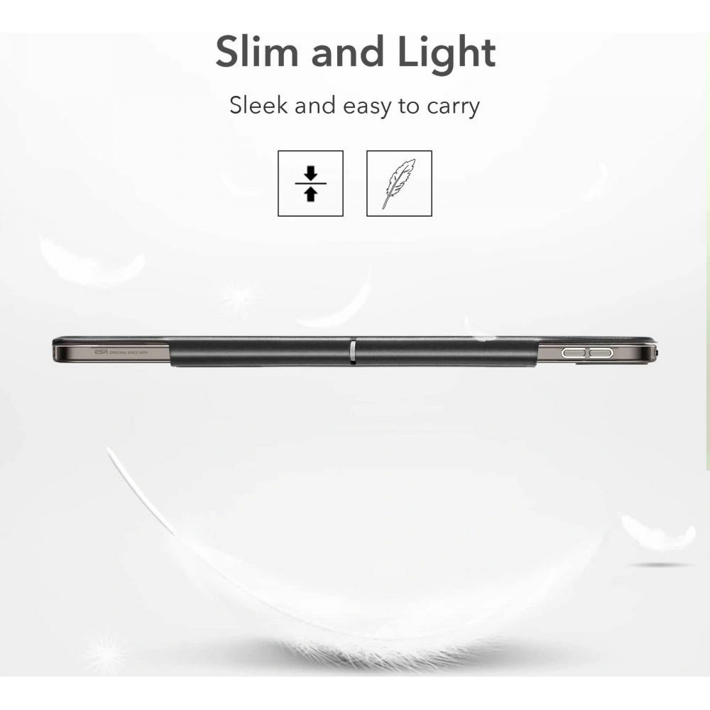 Wholesale ESR Ascend Trifold & Tempered Glass Apple iPad Pro 12.9 2021 Black - ESR312GRY - {ean13} - Hurt