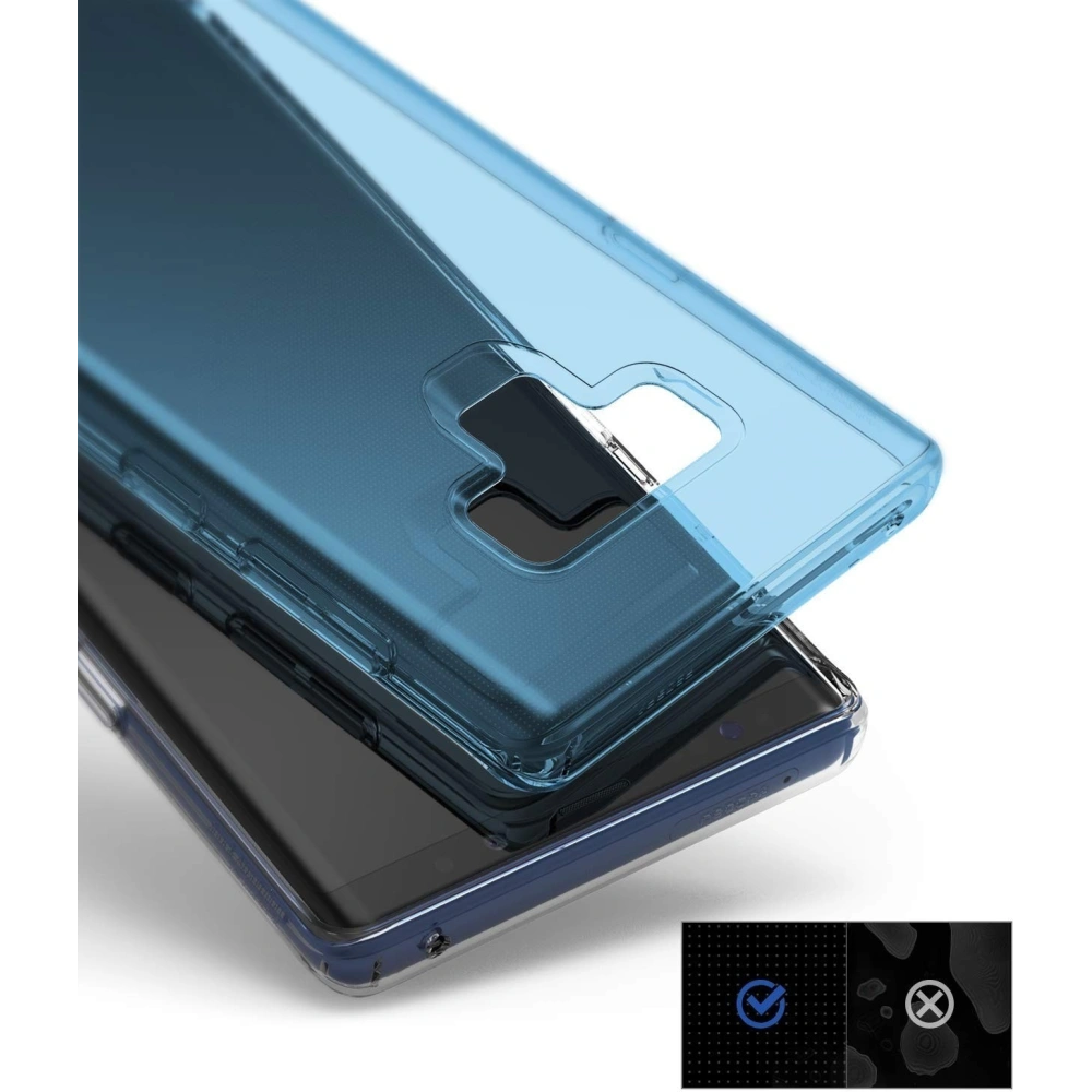 Hurtownia GSM - Etui Ringke Air Samsung Galaxy Note 9 Aqua Blue - RGK735BLU - {ean13} - Hurt