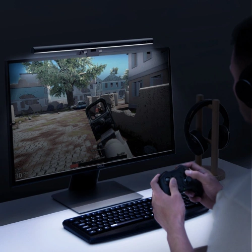 Lampa Baseus I-Wok na monitor (czarna)