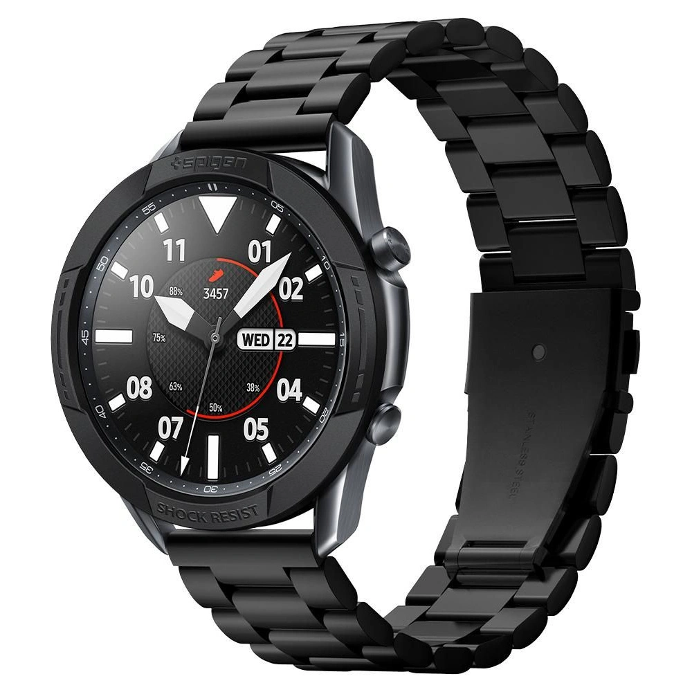 Hurtownia GSM - Nakládka Spigen Chrono Shield Samsung Galaxy Watch 3 45mm černá - SPN1610BLK - {ean13} - Hurt