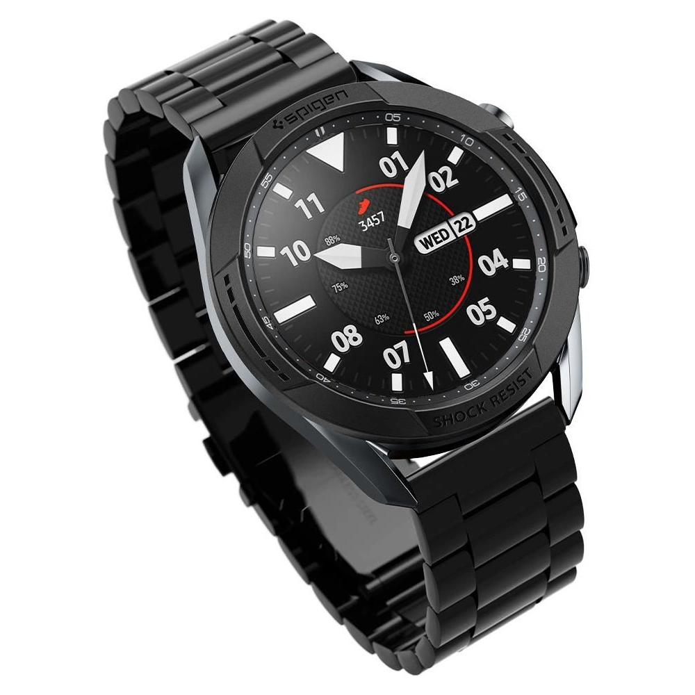 Hurtownia GSM - Nakládka Spigen Chrono Shield Samsung Galaxy Watch 3 45mm černá - SPN1610BLK - {ean13} - Hurt